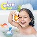 Baby Bath Toys for Toddlers 1-5, 6 Packs Light Up Floating Dinosaur Toys for Kids 1-5 Year Olds Boys Girls Halloween Xmas Birthday for Babies Age 1-5 Sensory Toys Preschool Bathtub Pool Shower Games