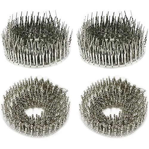 Harissess 200 Paare 2,54mm Pitch Male Female Pin Connector Dupont Jumper Drahtkabel Pin Crimp Klemmenanschluss für Jumper Wire Kabel JST XH ATX, EPS und PCIE Steckverbinder