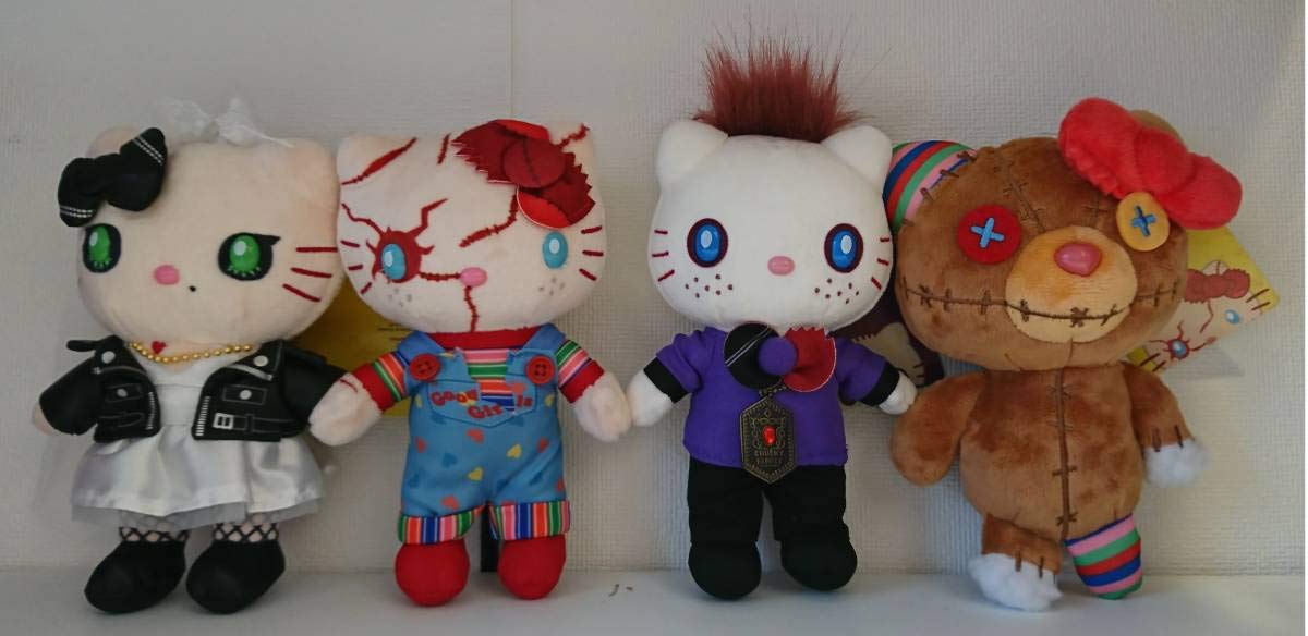 USJ限定 ハローキティー チャッキー ハロウィン ぬいぐるみ セット