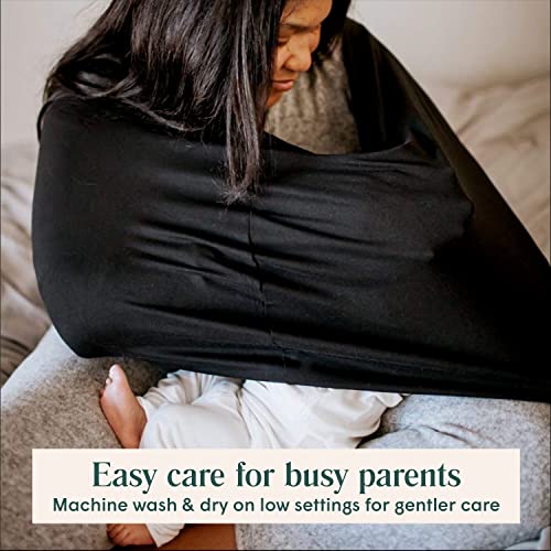 Breathable Nursing Cover Up And Car Seat Cover For Babies Simka Rose - Breastfeeding Cover For Baby Boy & Girl - Adjustable Stretchy Infant Carseat Canopy Carrier Cover For Summer - Must Have Registry #TOP7