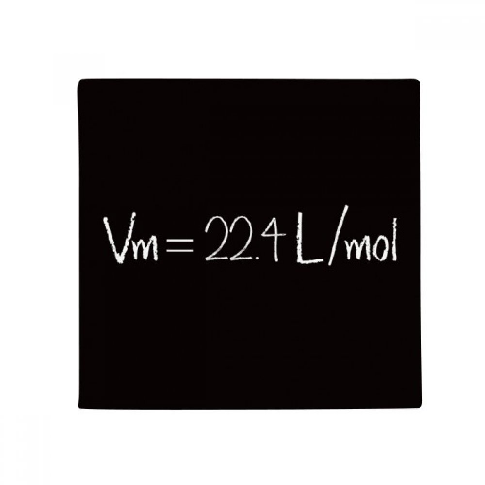 Tapis de sol chimie volume molaire antidérapant multicolore 50x50cm pour salon