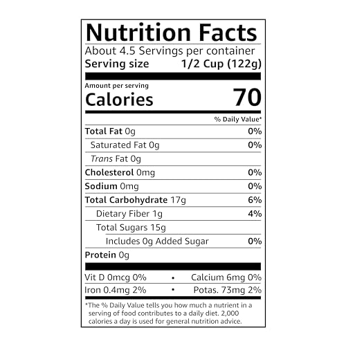 Amazon Fresh - Canned Pineapple Chunks in Pineaple Juice, 20 oz (Previously Happy Belly, Packaging May Vary) - Thumbnail 4
