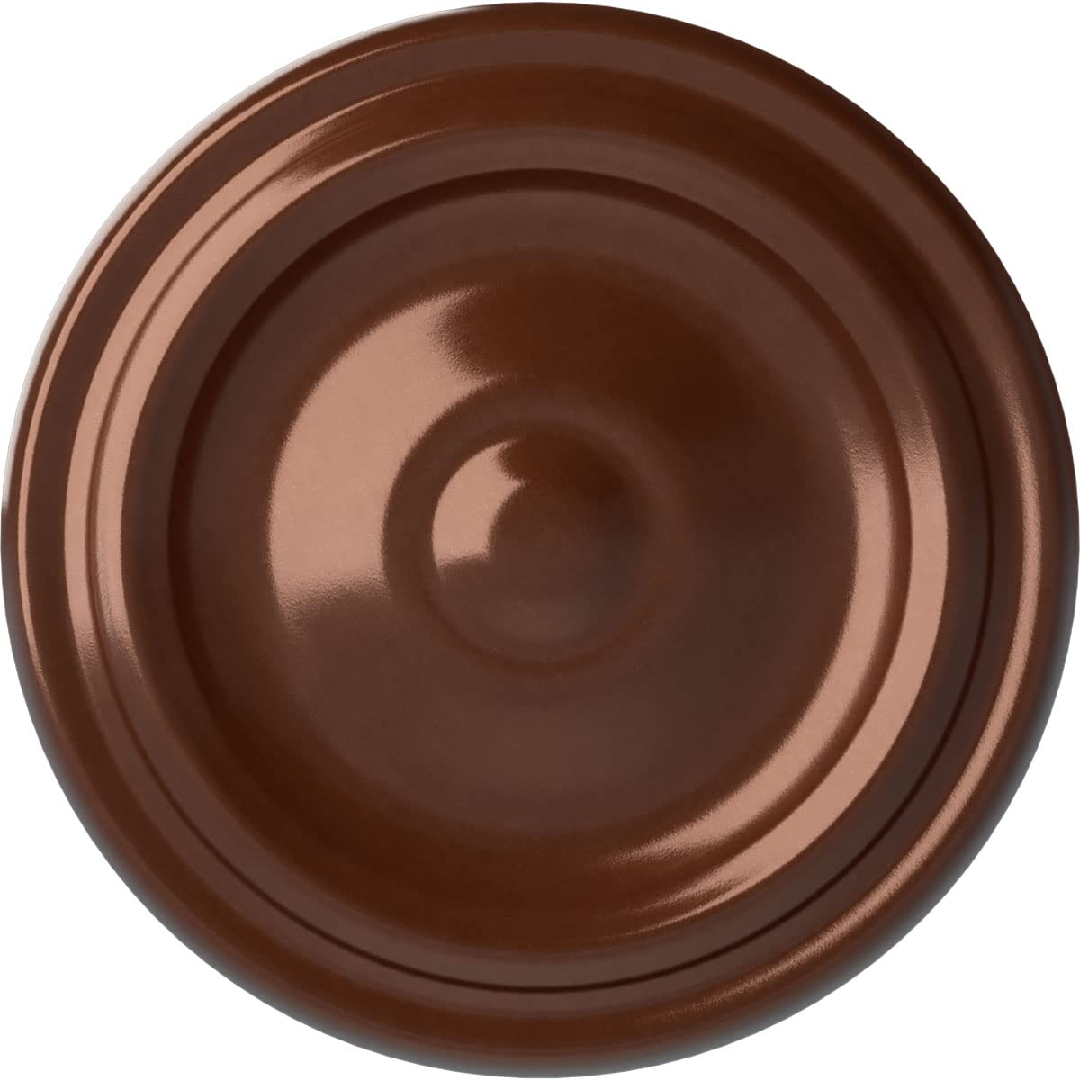 Médaillon plafond cuivre antique Maria Ekena Cm09maacs pour rosace lustre