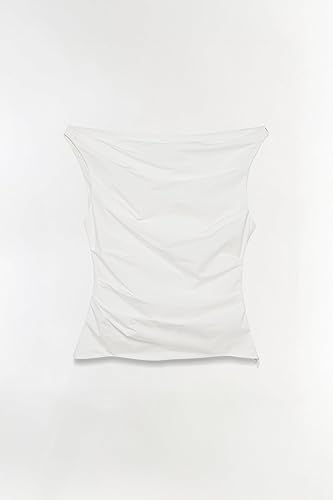 Maisel Draped Cotton Top