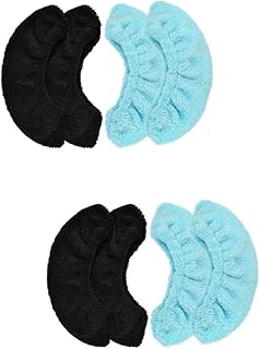 BESPORTBLE 4 Pares Capa De Patinação Artística Toalhas De Pelúcia Toalha Para Crianças Toalhas Para Crianças Skate Para Crianças Capas De Lâmina De Hóquei Protetores De Lâminas De Skate De