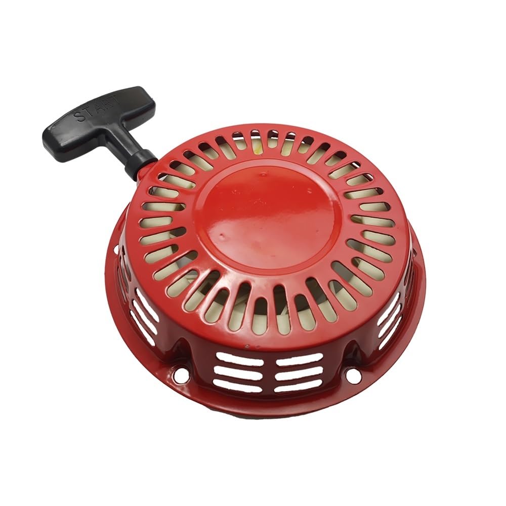 Carburador de Arranque con rebobinado de Retroceso, Compatible con cortacésped GX160, GX200 de 5,5 HP, 6,5 HP, GX 160 y 200, Palanca del regulador y Varilla del estrangulador.