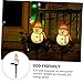 Uonlytech Led Solar Garden Light Snowman Ornament Cute Outdoor Decorative Lamp for Lawn Patio and Driveway No Tools Required Full Solar Powered Elegant Craftsmanship