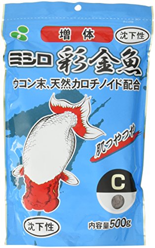 ミシロ 彩金魚 稚魚増体用C 沈下性 500g