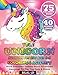 Unicorn Workbook For Kids: Unicorn Coloring Book For Kids Ages 4-8 A Fun Kid Workbook (New Horn Unicorn)