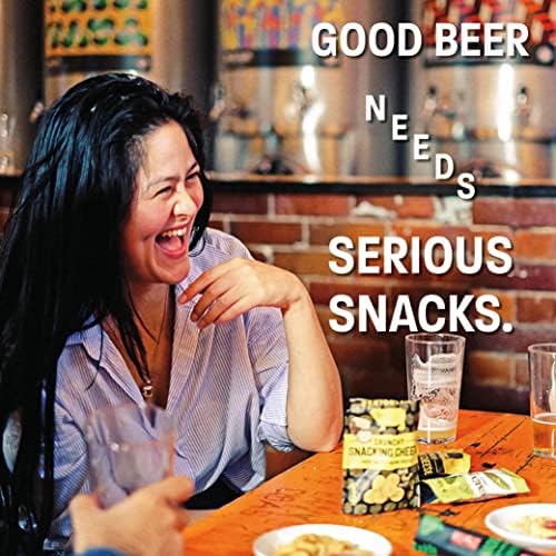 SERIOUS PIG - Snack Box Selection with Cheese Keto Crisps, Salami Snacks, Salted Peanuts and Almonds and Pickles, Delicious Savoury Pub Snacks (21 Packets)