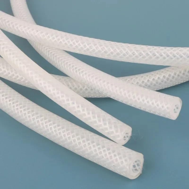 1 Meter High Pressure Silicone Tube 3~28mm Food Grade Steam Distillation Rubber Hose Heat Resistant Flexible Tube(ID 10 x OD 15mm)