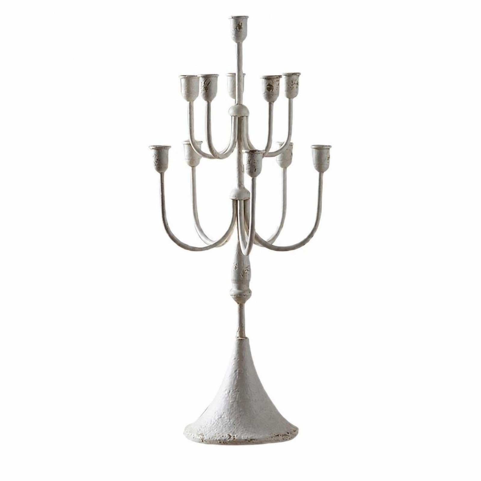 predolo Candelabro Hierro Estable | Candelabro Mesa, Metálico, Decoración, para Cenas Románticas, A1917