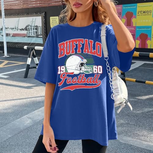 Football Shirts Women Football Team Fan Shirt Game Day Tshirt Rugby Outfits Gifts Tee Tops2