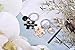 AllerPierce Partner Schlüsselanhänger mit Gravur- Für immer und ewig, 2pcs Puzzle Schlüsselanhänger Edelstahl Schlüsselbund BFF Schlüsselring Keychain Geschenk für Liebhaber Partner