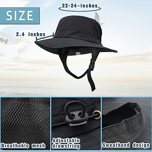 Seektop Surf Bucket Hat with UPF 50+ UV Protection, Waterproof Surfing Hat by Seektop - Used condition - Image 6