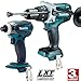 Produktbild MAKITA DLX2130TJ2 - Combo dGA504z + dHP481z 18V litio 5,0 Ah makpac
