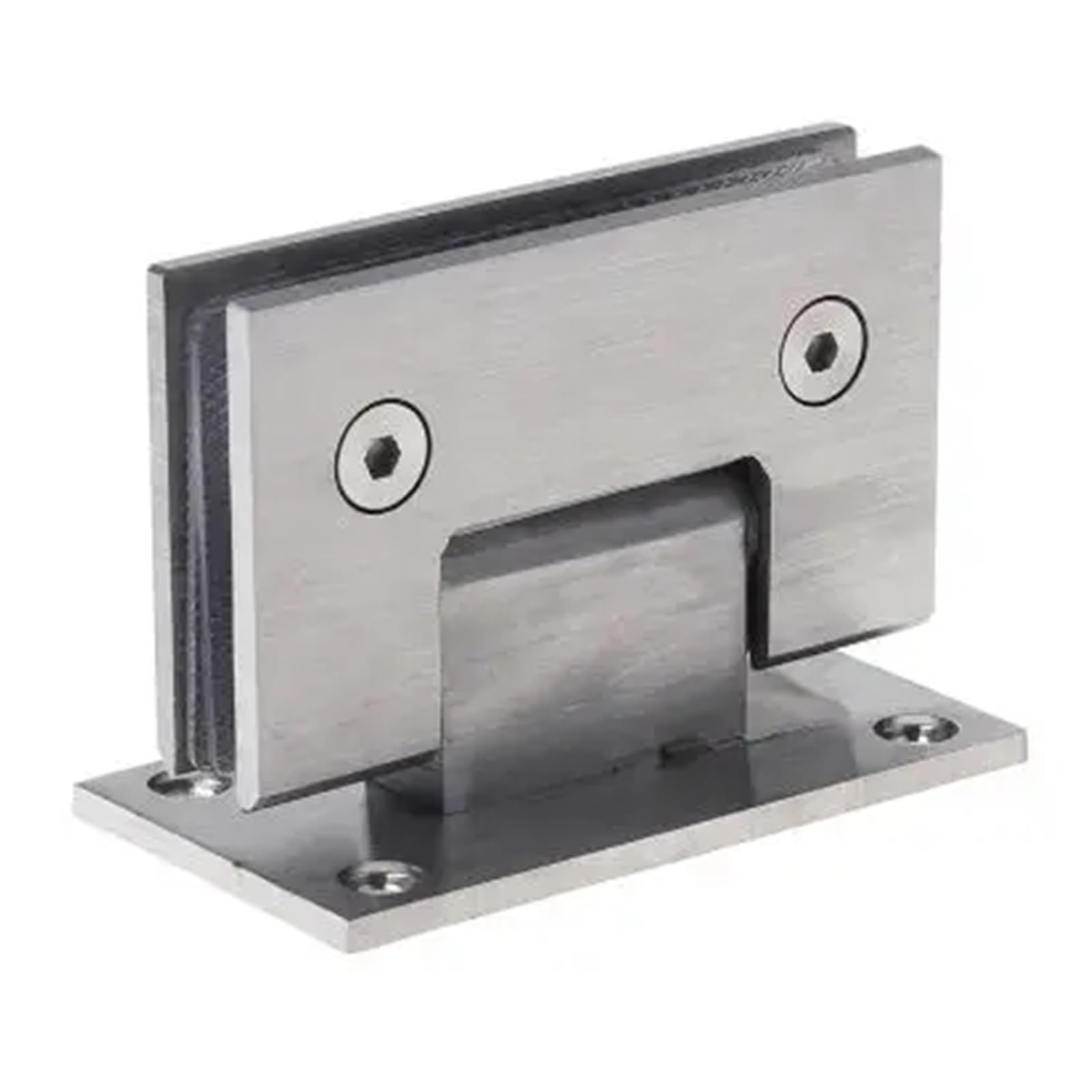 LYEUXHJPX Stainless Stee Hinge 90 Degree Flat Fixtures Bath 1Pcs