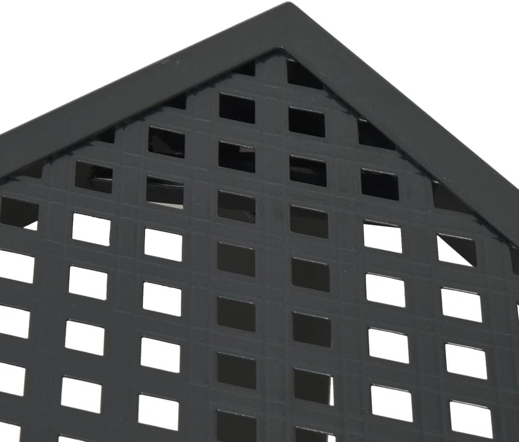 Patio Table,Garden Tables,Party Tables,Outdoor Dining Tables,Snack Tables,Display Tables,Reading Table,Game Tables,for Balcony,Terrace,Dining Room, Anthracite 43.3"x31.5"x28.3" Steel