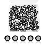 200 Stück Magnetische 3D Scanner Tracking-Punkte, Reflektierende Referenz-Marker-Punkte 6mm Innendurchmesser 10mm Außendurchmesser 3D Scan-Positionierungsziele zur Präzisionssteigerung