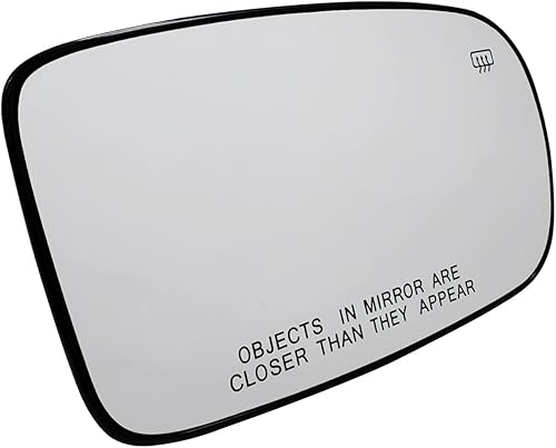 Miniatura 3 de Espejo calefactable del lado derecho del pasajero con placa trasera compatible con Chrysler 200 300, Dodge Charger 2011-2021 Reemplazar 68101146AA