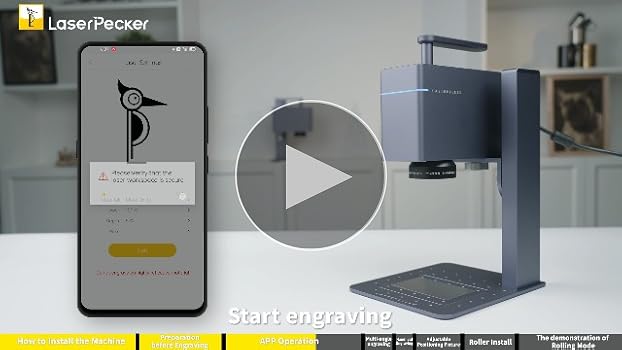 mazaikaレーザーペッカー3 Amazon | LaserPecker3 レーザー彫刻機,金属＆プラスチック対応