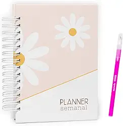 Planner Semanal Sem Data - Visão Mensal E Visão Semanal