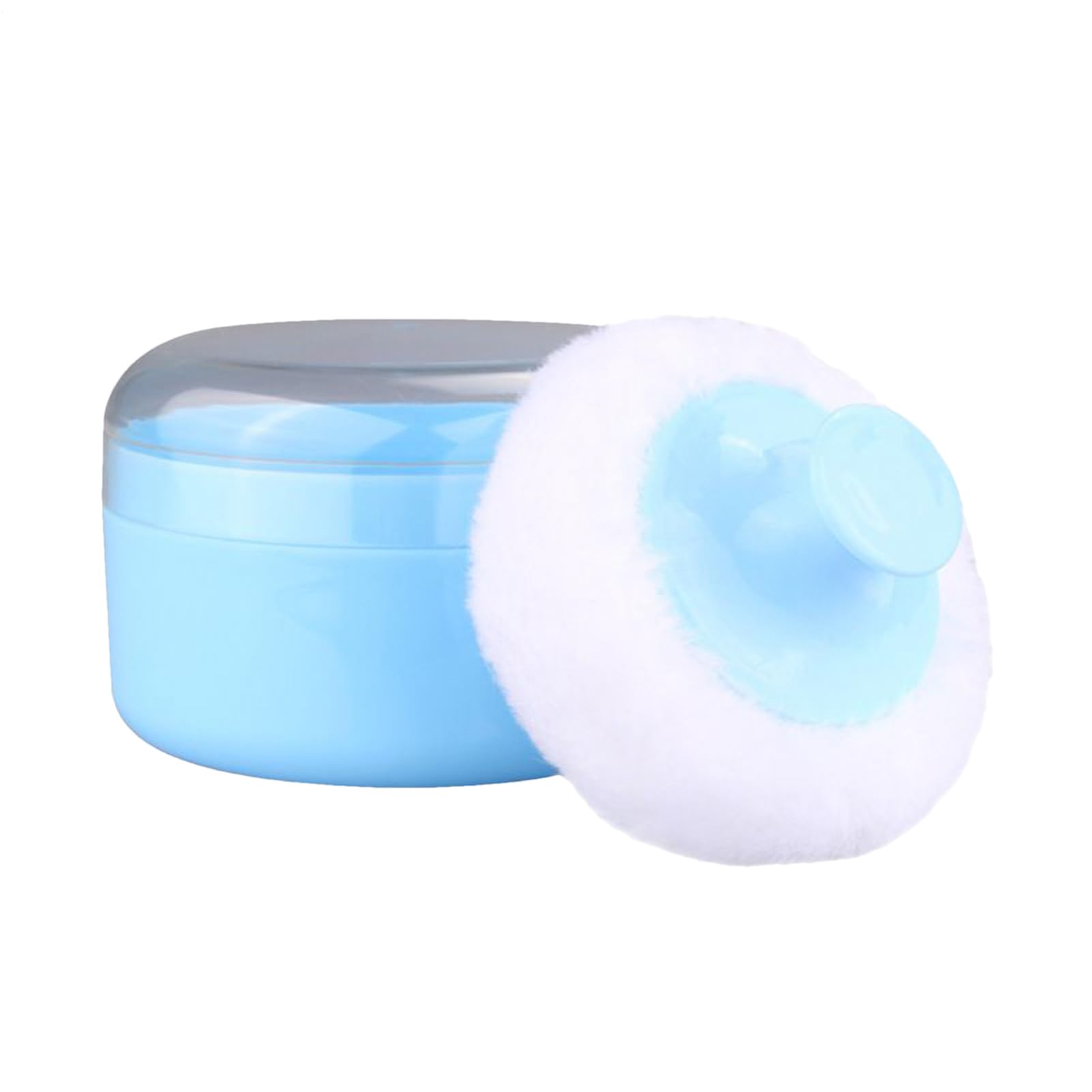 Contenitore Per Borotalco - Porta Piumino,Porta Spugna e Applicatore Ideale per Viaggio Casa Cura Viso Quotidiana