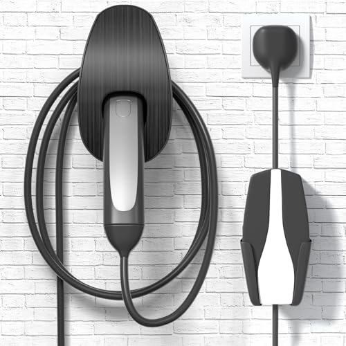 SUMK Universal Wall Charger Holder for Tesla Model Y/3/X/S Accessories, Mobile Charging Cable Connector for Tesla Model Y Juniper & Model 3 Highland & Model 3/Y Standard Accessories 2pcs