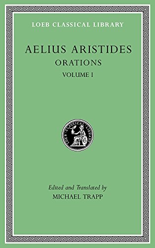 Buy Orations, Volume I L533 (Loeb Classical Library) β BookShops.in