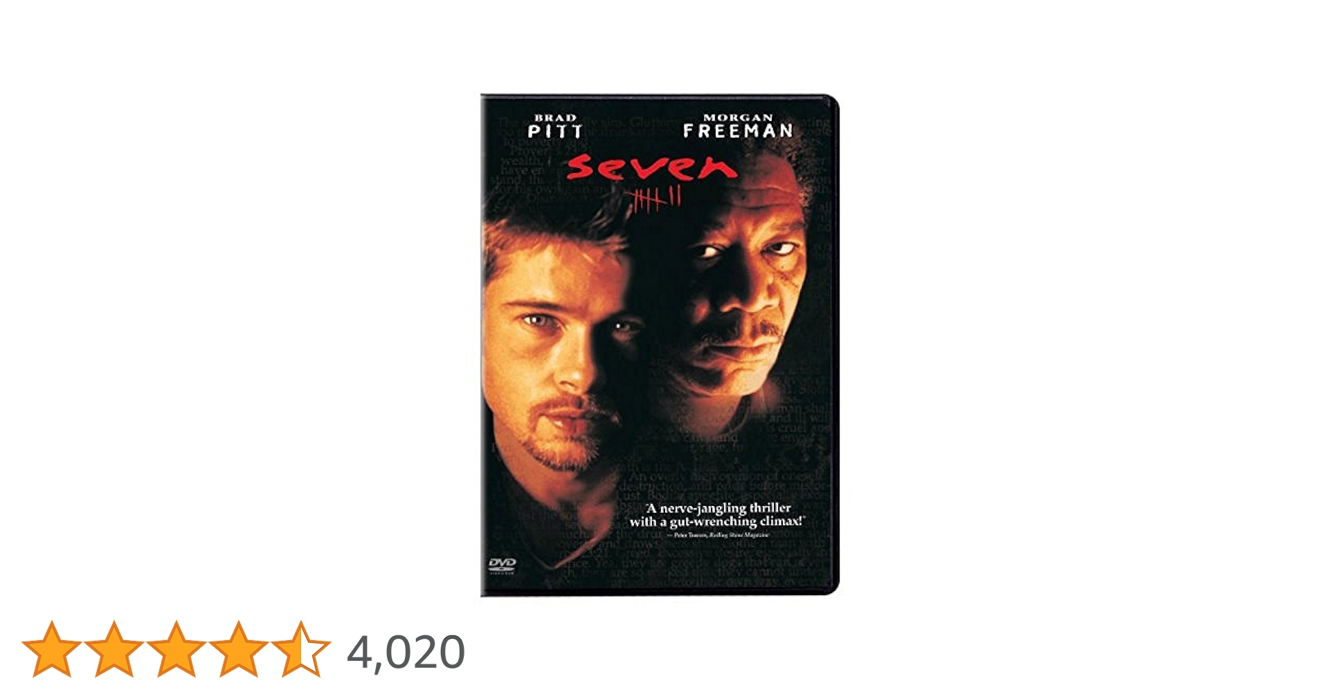 Seven [DVD] [1996] [Region 1] [US Import] [NTSC]: Amazon.co