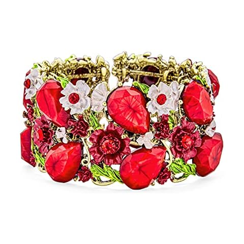 Bracelet en Cristal Rouge Bling Jewelry Cover