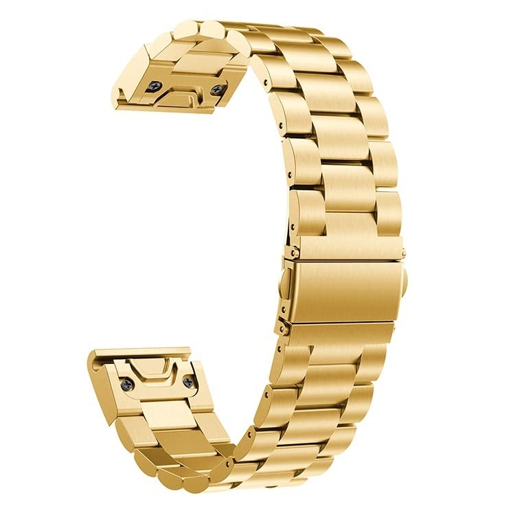 Bracelet 26mm acier inoxydable pour remplacer montre Garmin