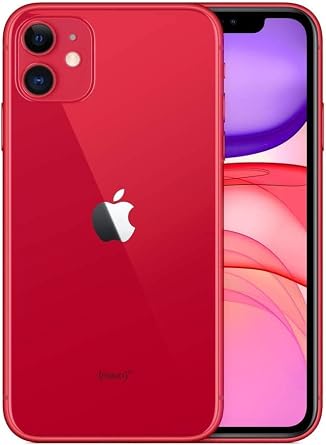 Original Rear Back Glass Replacement Compatible with iPhone 11 6.1 inches All Carriers with Pre-Installed Adhesive and Repair Tool Red, iPhone 11