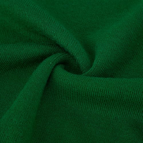 Image of CUNYI Boys Girls Crewneck Sweater Long Sleeve School Uniform Pullover Thermal Wool Solid Knit Top