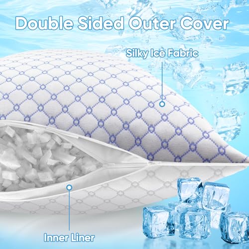 Almohada de Espuma Viscoelástica Queen Ajustable miniatura 4
