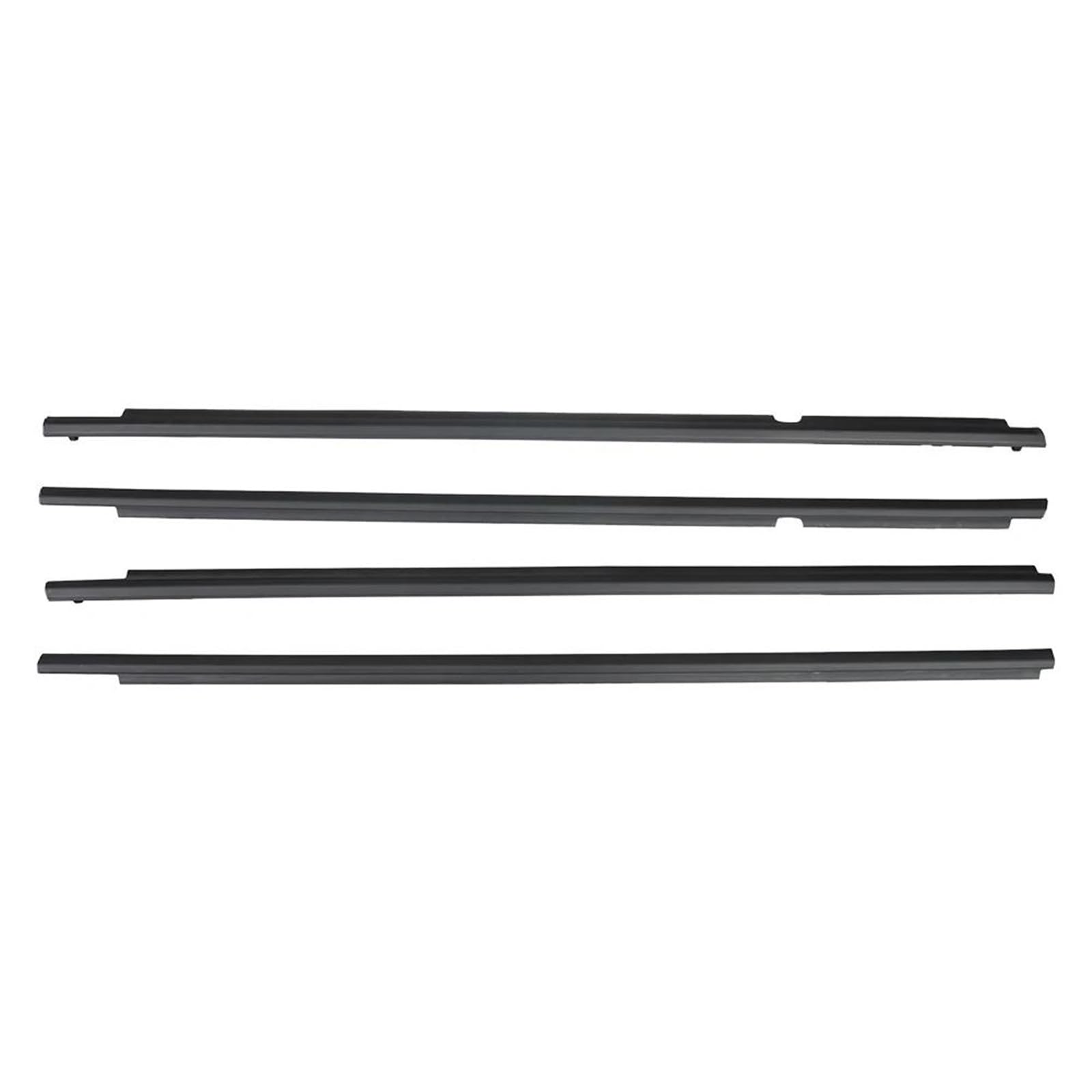 Striscia Tenuta Portiera 7573012300 7571002210 4 Pezzi Guarnizione Finestrino Modanatura Portiera Posteriore Cintura Strisce Tenuta Per Toyota Per Corolla 2009-2012 Guarnizioni