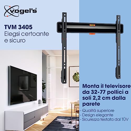 Vogel's TVM 3405 - Supporto da parete piatto per