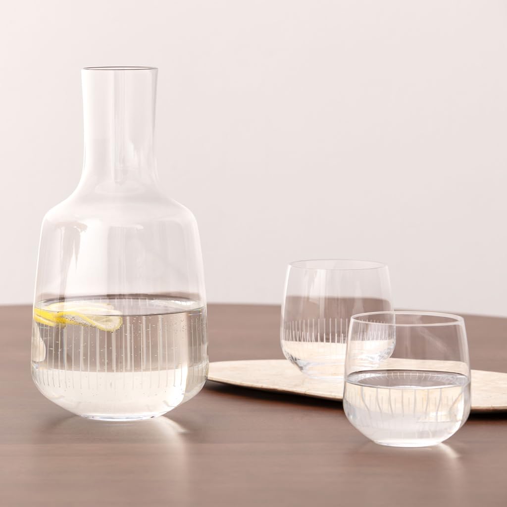 Villeroy & Boch - Afina verre à eau, set de 4 verres, verres pour eau et jus de fruits, ensemble de verres, résistants au lave-vaisselle, verre cristallin