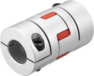 DMiotech 14mm to 19mm Flexible Shaft Coupling 40mmx66mm Aluminium Alloy Motor Connector Coupler for 3D Printer CNC Machine and Servo Stepper Motor
