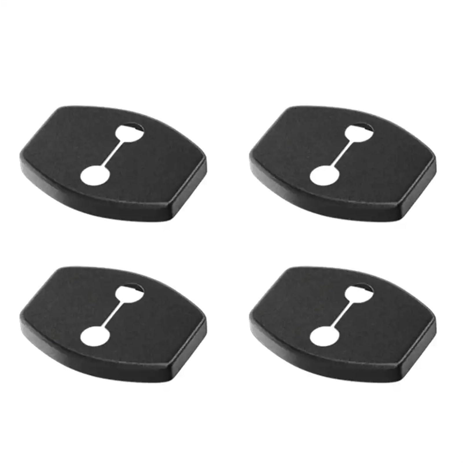 Dtbdfak Door Lock Cover Auto Interior For Toyota For Yaris For Highlander For Prado For Camry For Rav4 For Reiz For Vois Accessories Car Stopper Covers 4Pcs