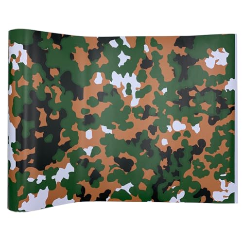 Vinilo camuflaje autoadhesivo 30x152 cm anti burbujas para coche y moto