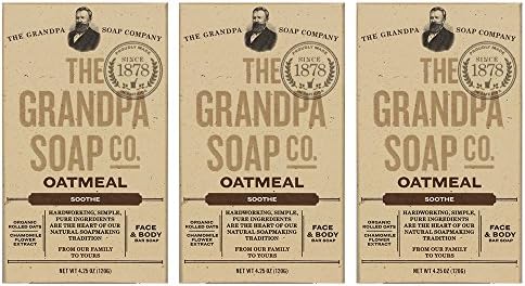 The Grandpa Soap Company Oatmeal (4.25oz) (3-pack)