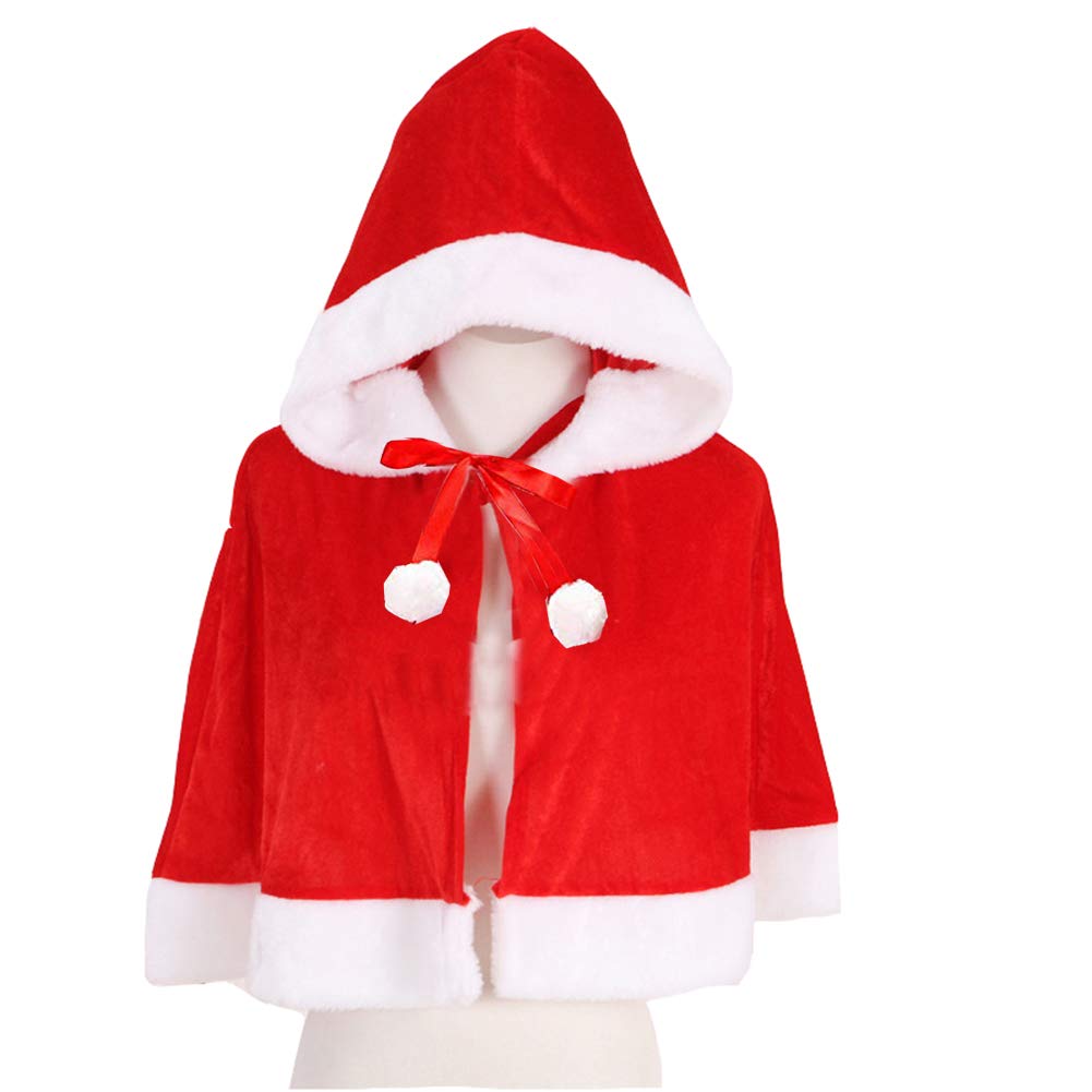 Amazon.co.jp: Ymgot クリスマス マント サンタ コスプレ キッズ 大人