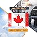 Magnet Me Up Canada Canadian Flag Car Magnet Decal, 4x6 Inches, 2 Pack, Red, White, Waterproof, Heavy Duty Automotive Magnet for Car Truck SUV