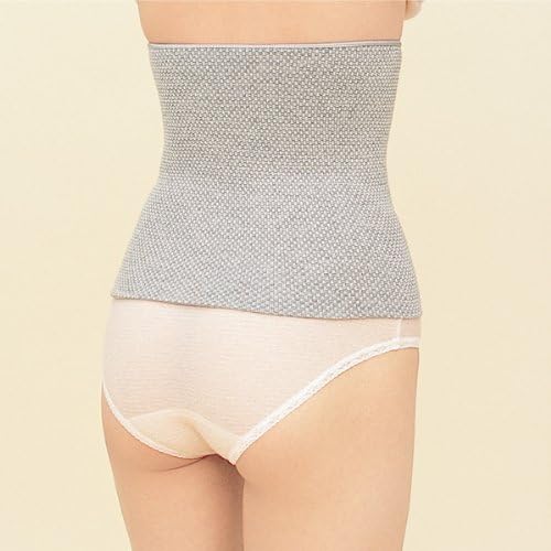 TAN Chacoal Band Belt HARAMAKI Stomach Warmer Made in Japan Waist : 60 -100 cm (23.6 - 40")