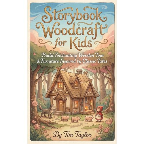 Storybook Woodcraft for Kids Audiolibro Por Tim Taylor arte de portada