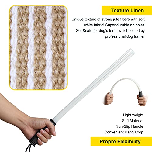 Professional Dog Bite Training Set 3 In 1 Dog Bite Sleeve Arm + Whip Agitation Stick For Dogs Training Protection For Biting + Dog Bite Pillow Tug Toy, Interactive K9 Pitbull German Shepherd Puppy #TOP3