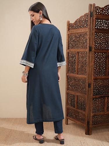 Image of Vishudh Women's Kurta | Comfortable Ethnic Wear for Daily Use | Lightweight & Breathable Indian Top