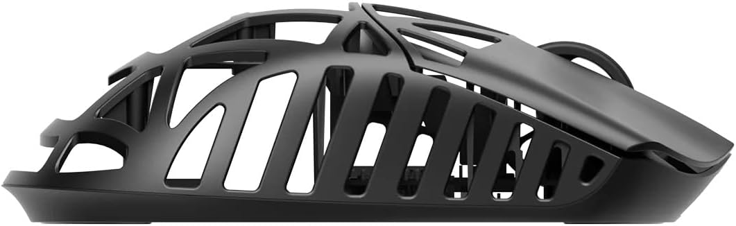 MK x WLMOUSE Beast X 8K Wireless Mouse (Black Dot, Purple)