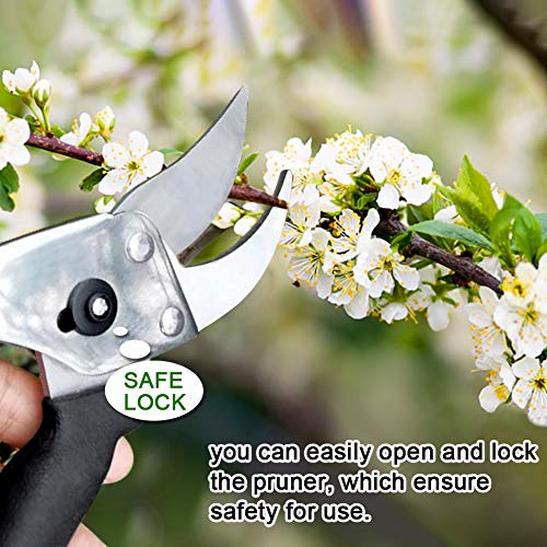 AOKIWO 83 Pcs Garden Tools Set Succulent Tools Set, Heavy Duty Aluminum Manual Garden Kit Outdoor Gardening Gifts Tools for Men Women (Green)